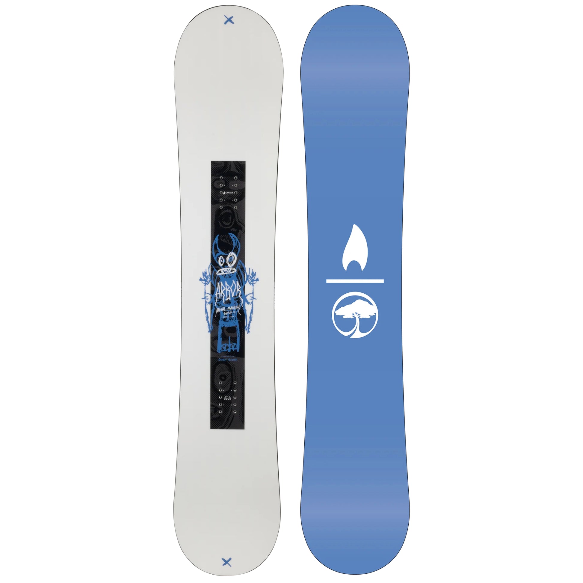 arbor metal machine decon men’s snowboard