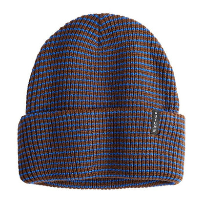 autumn stripe beanie-color-brn-size-one size