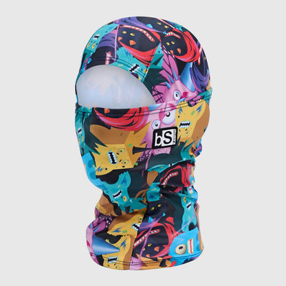 blackstrap hood kids’ balaclava-color-monster disco