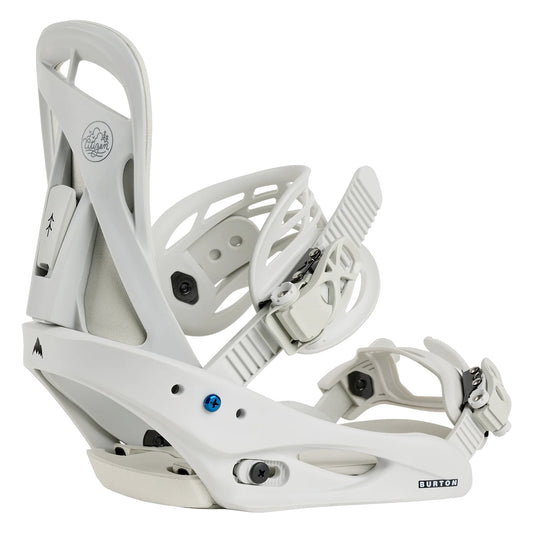 burton citizen re:flex women’s snowboard bindings-color-gray cloud