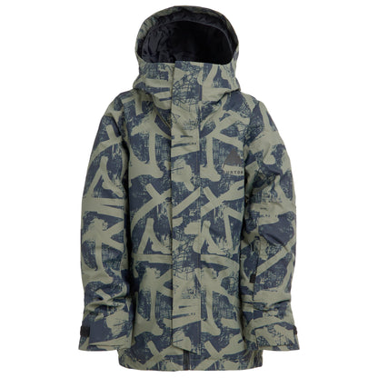 burton kids' skimmer 2l jacket-color-forest city streets
