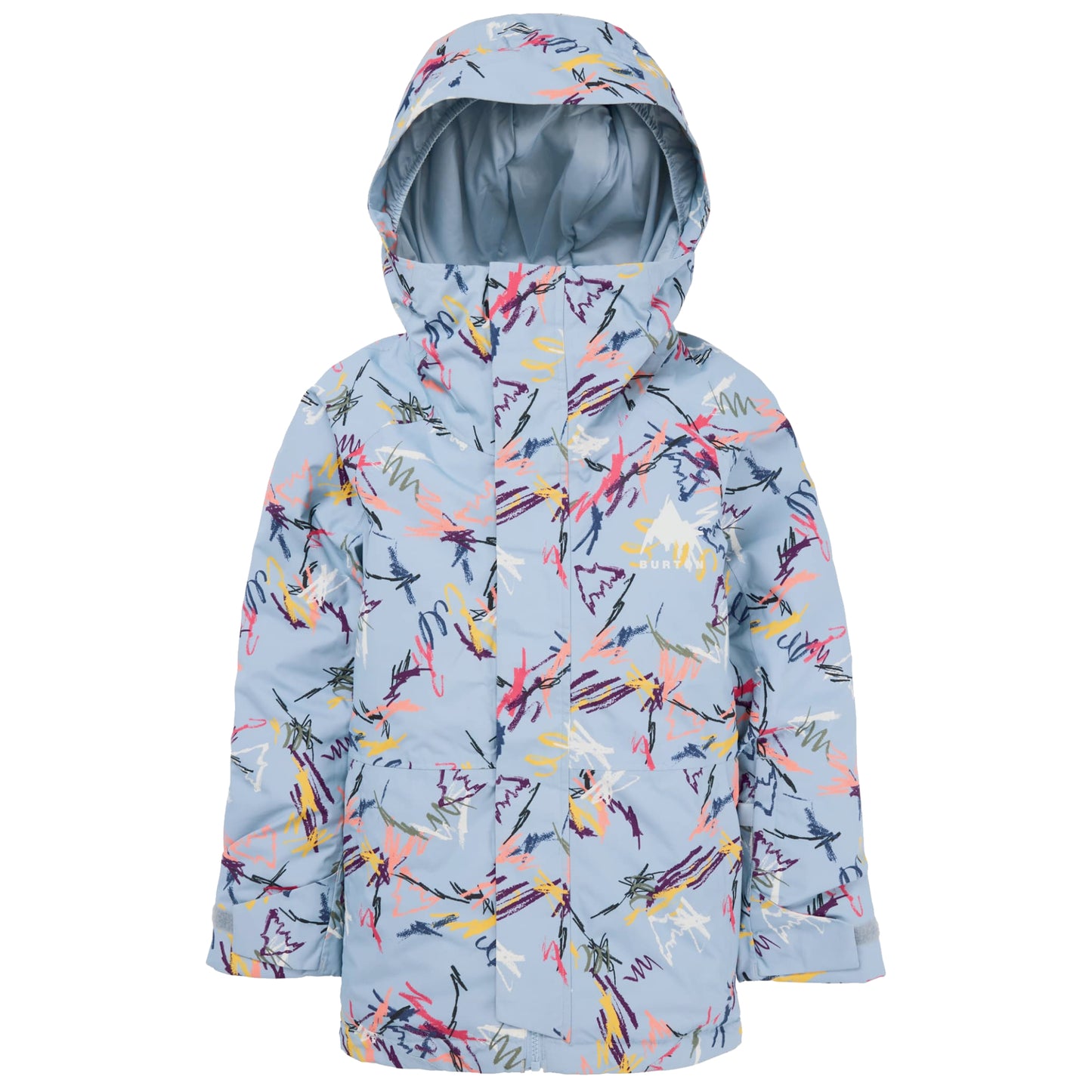 burton kids' skimmer 2l jacket-color-scribble