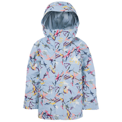 burton kids' skimmer 2l jacket-color-scribble