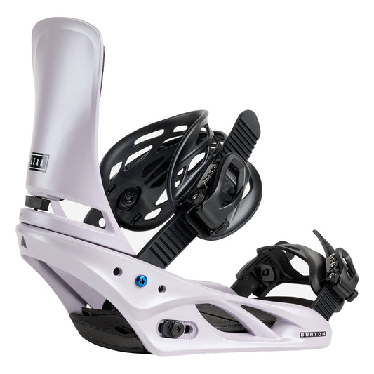 burton lexa re:flex women’s snowboard bindings 2026-color-washed lavendar