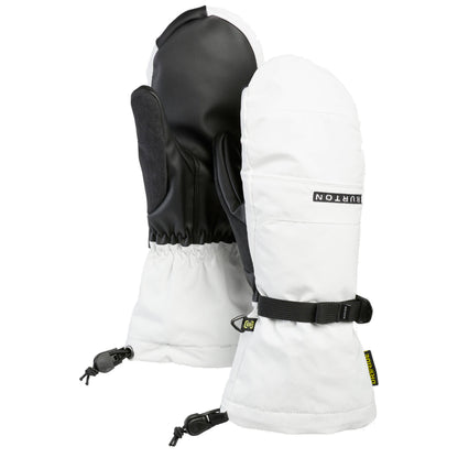 burton profile women’s mittens-color-stout white