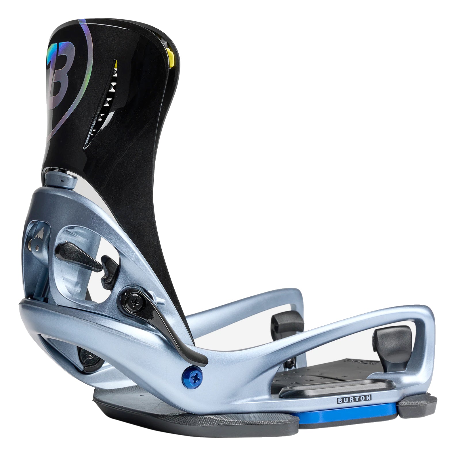 burton step on genesis est men’s snowboard bindings 2026-color-silver