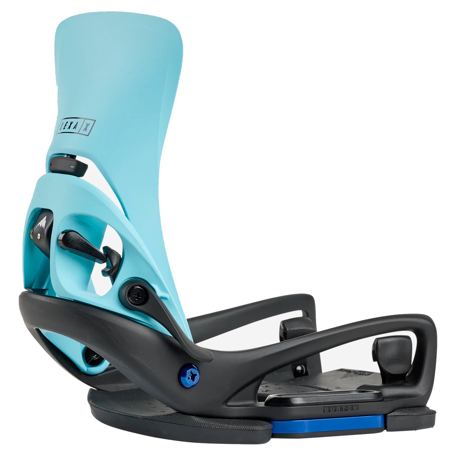 burton step on lexa x est women’s snowboard bindings-color-light teal/black