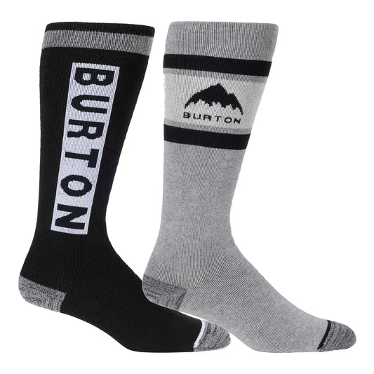 burton women's weekend midweight sock 2 pack-color-true black