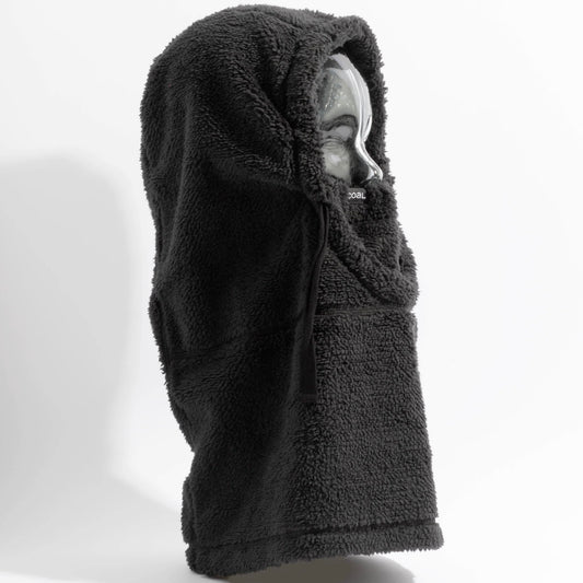 coal the ridge sherpa fleece hood-color-black