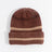 coal vista beanie-color-burgundy / light brown