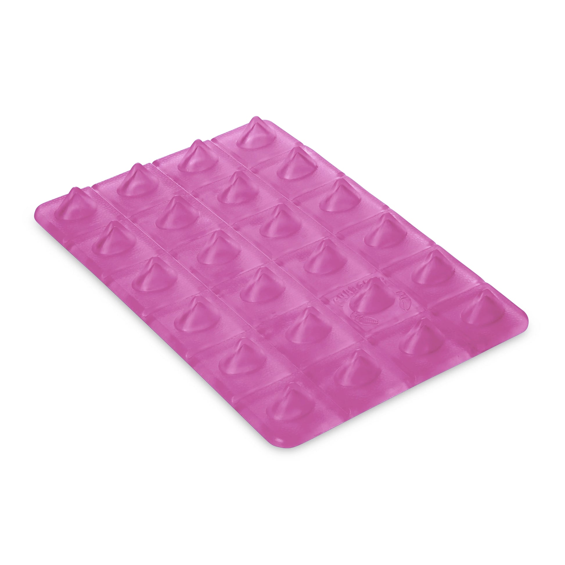 crab grab shark teeth stomp pad-color-clear pink