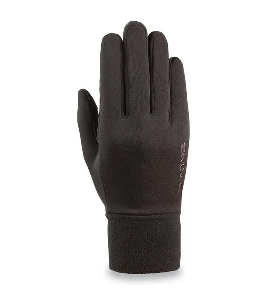 dakine women’s storm liner glove-color-kingdom black