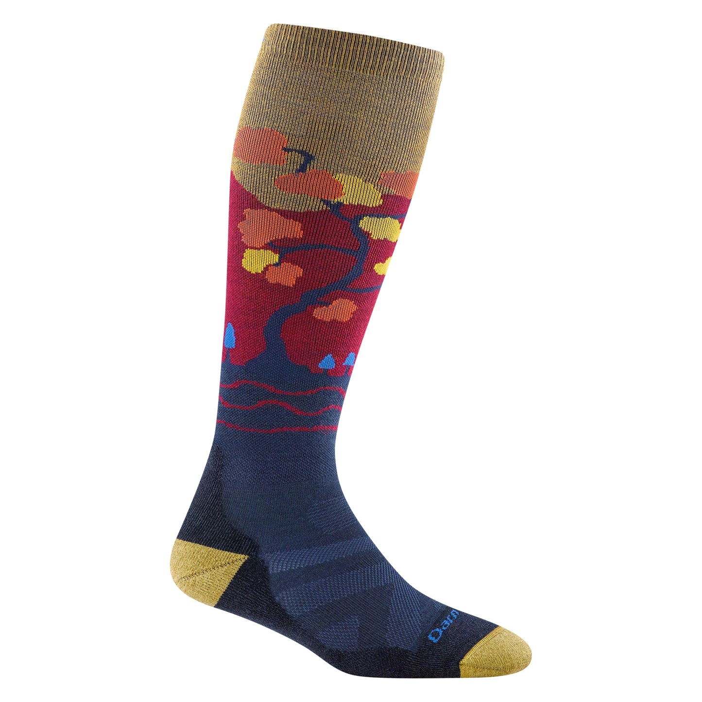 darn tough enchanted over-the-calf midweight women’s socks