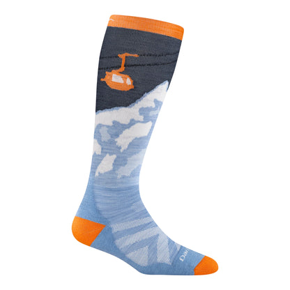 darn tough little yeti over-the-calf midweight kids’ socks