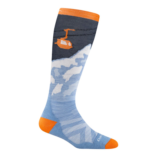 darn tough little yeti over-the-calf midweight kids’ socks
