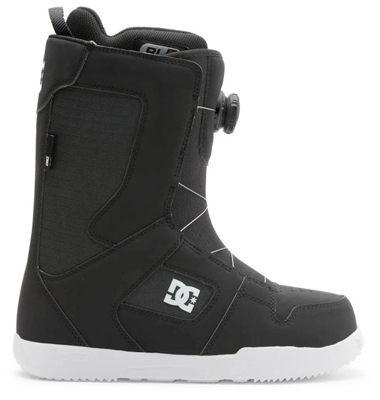 dc phase boa men’s snowboard boots-color-black/white