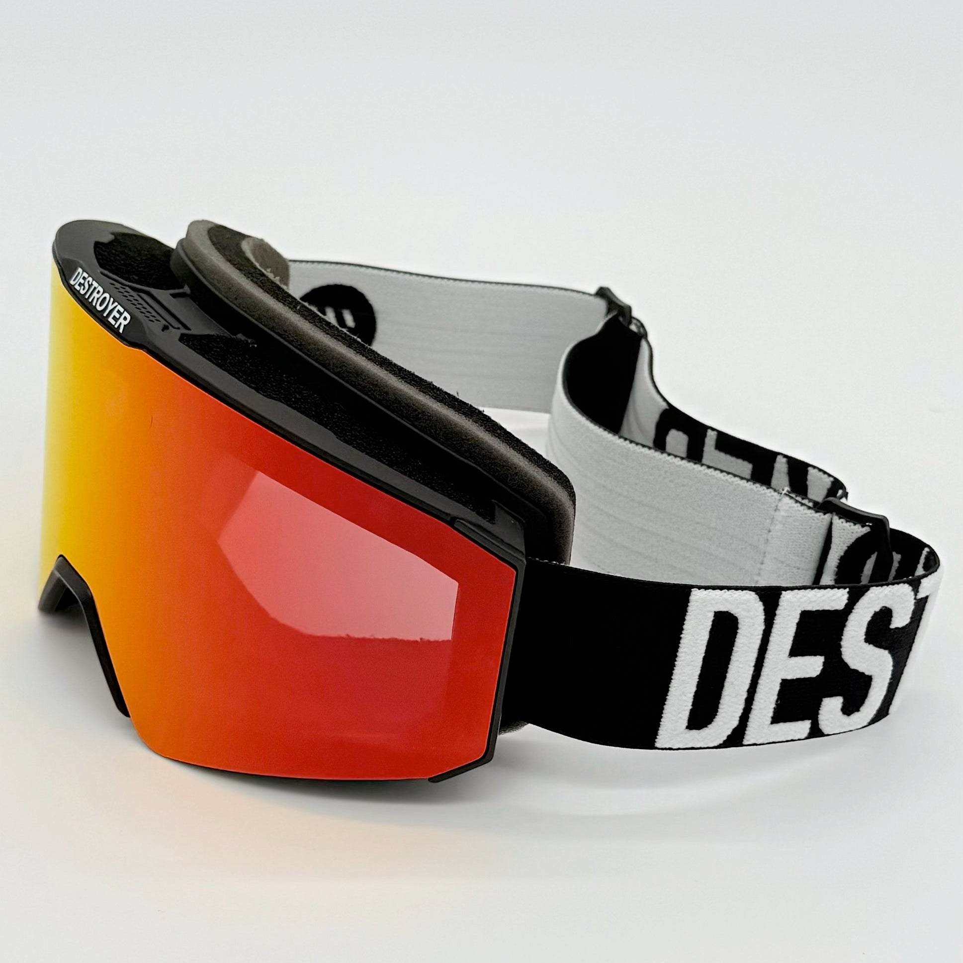 destroyer hard coin snow goggle-color-wordmark black/white