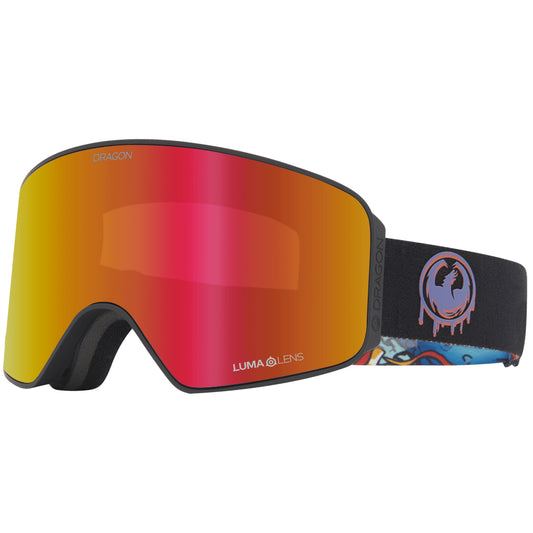 dragon nfx mag otg goggles with bonus lens-color-rattled/ redion+amber