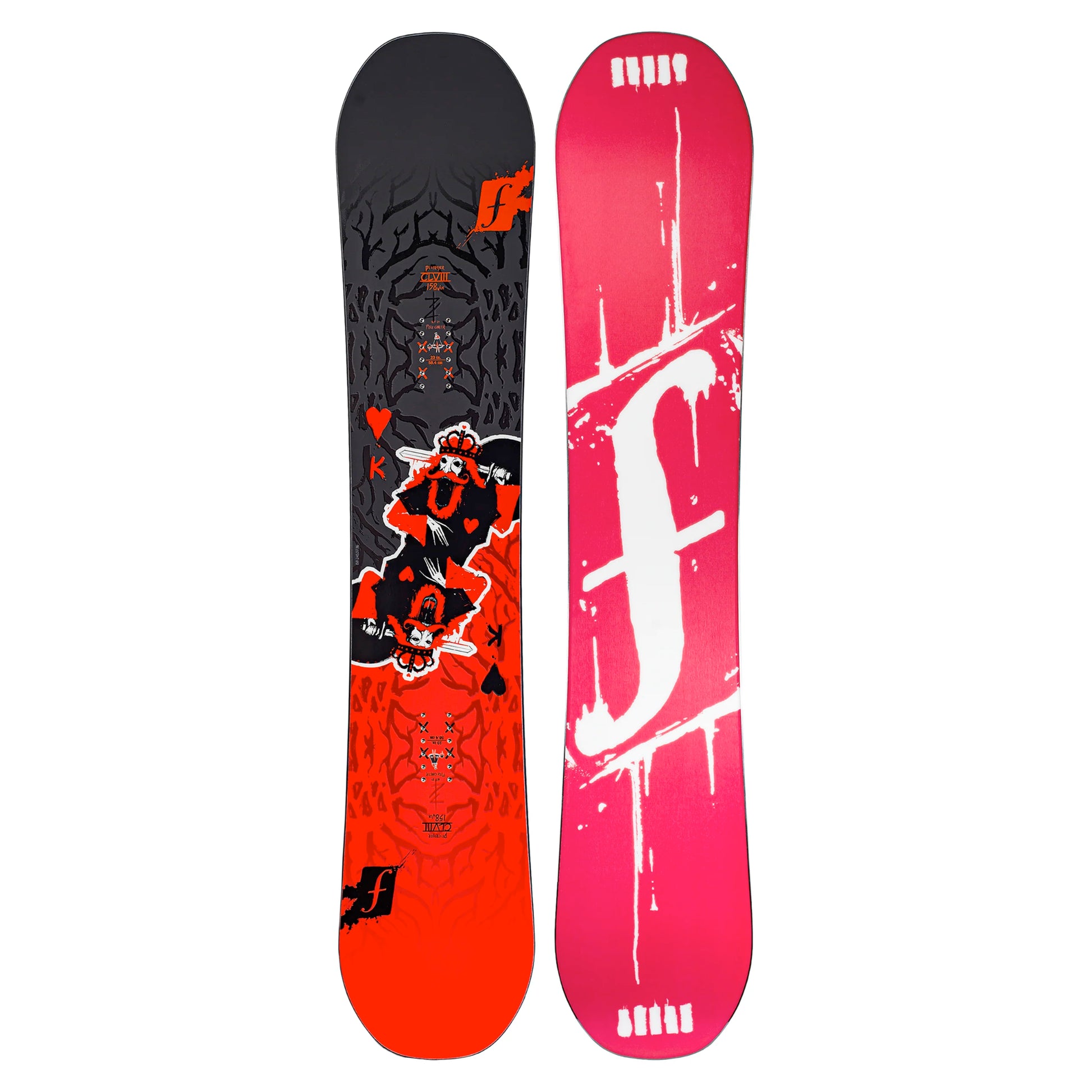 forum destroyer men’s snowboard-size-158w
