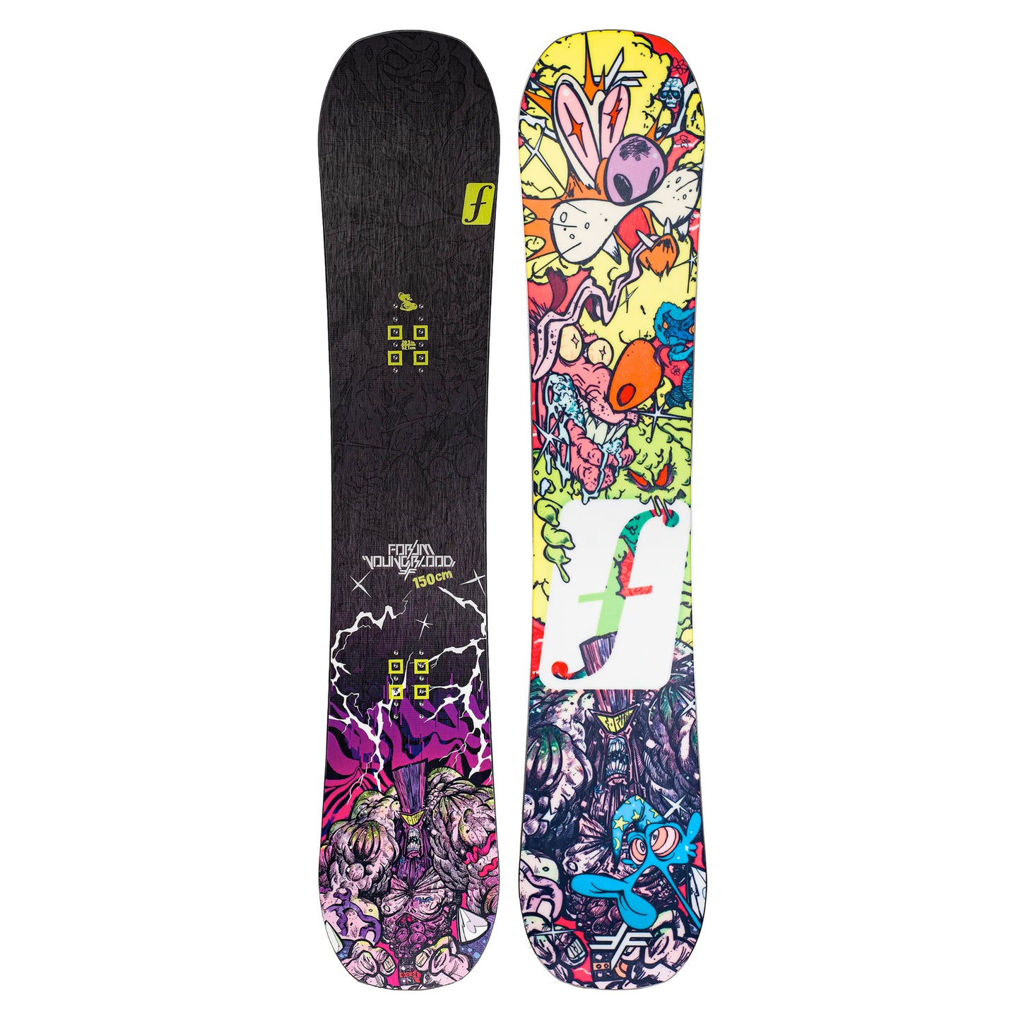 forum youngblood men’s snowboard-size-150cm