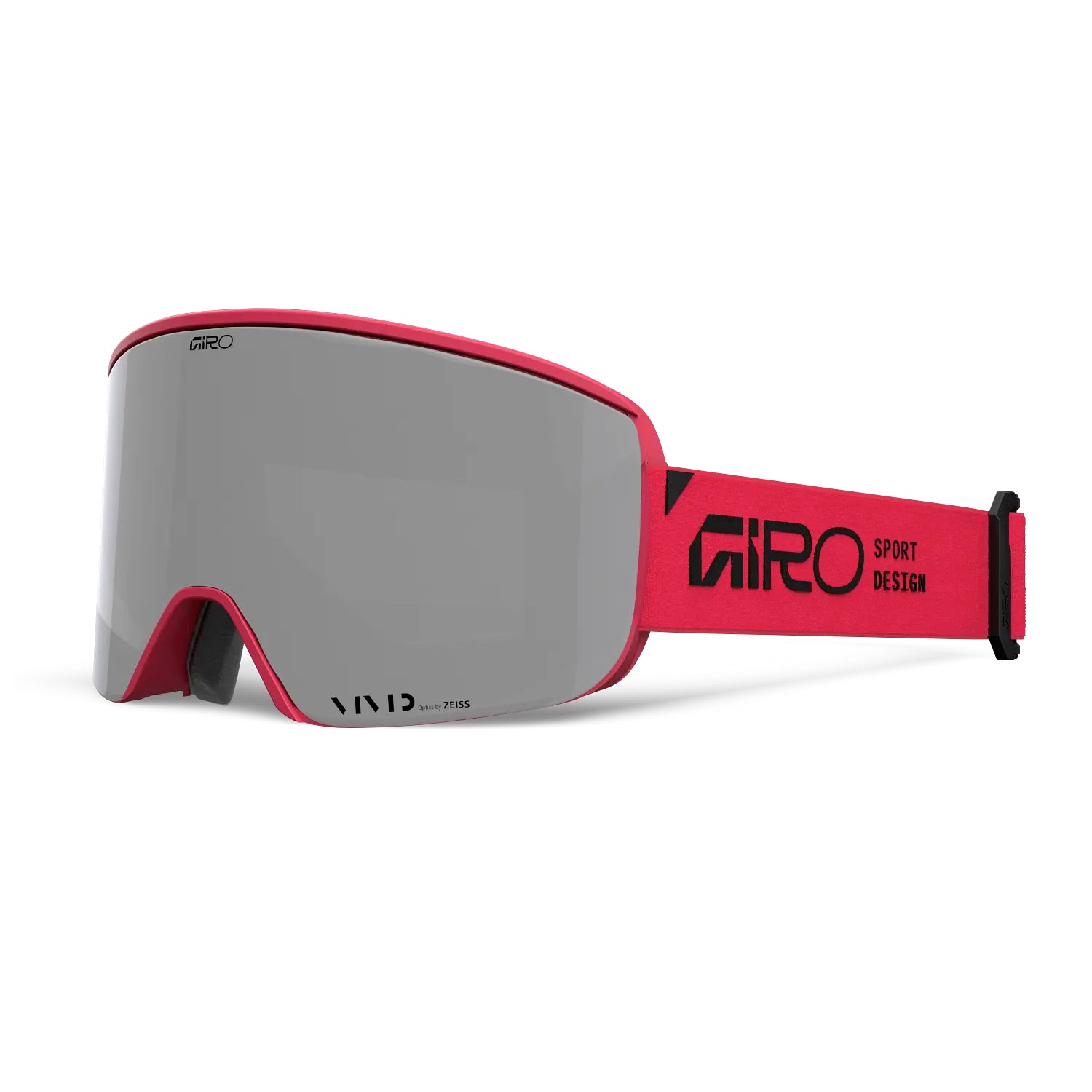 giro axis goggles with bonus lens-color-red stacked/ vivid onyx / vivid infrared 