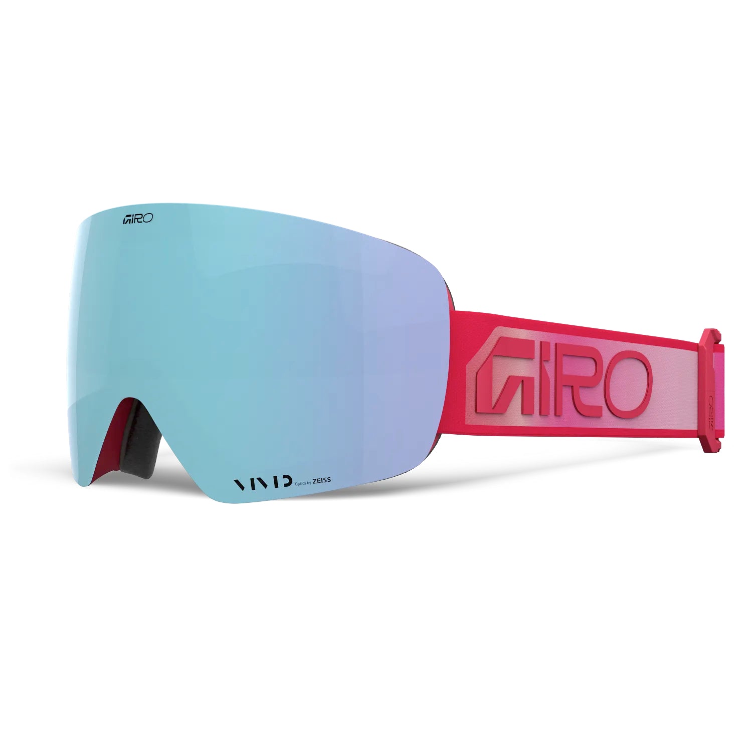 giro contour goggles with bonus lens-color-red faded/ vivid royal / vivid infrared