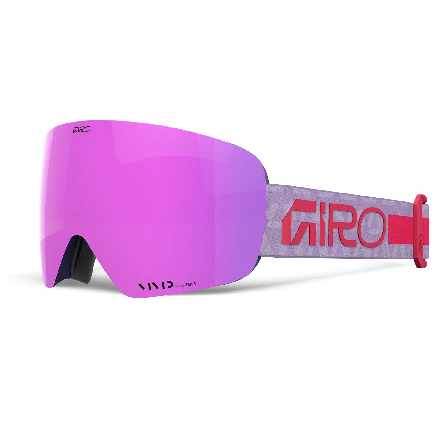 giro contour rs goggle with bonus lens-color-mauve purple crystals pink-vivid pink / vivid infrared 7171854