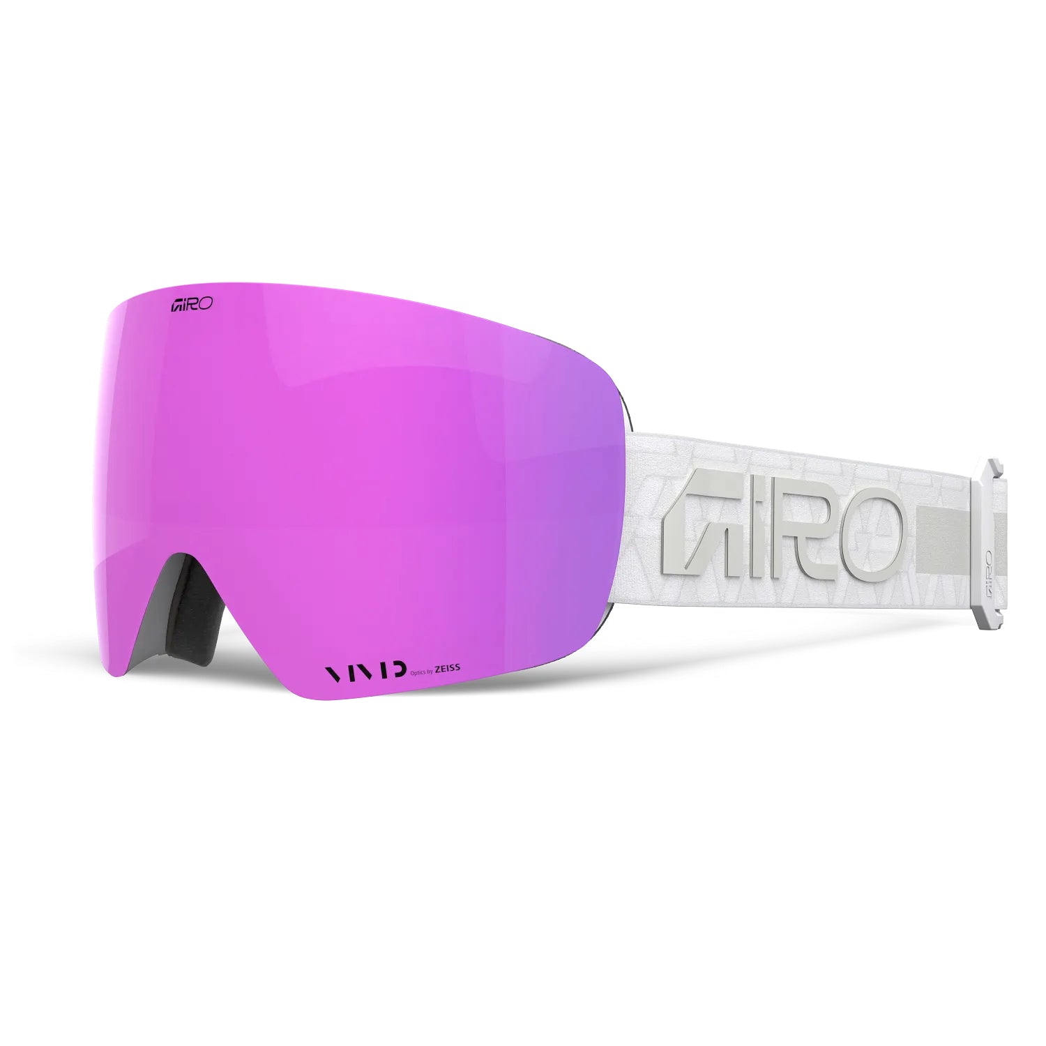 giro contour rs goggle with bonus lens-color-white crystals pink-vivid pink / vivid infrared 7171857