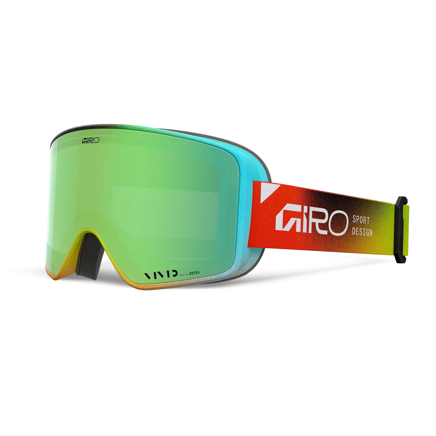 giro method goggles with bonus lens-color-multi faded/ vivid emerald / vivid infrared 7171964