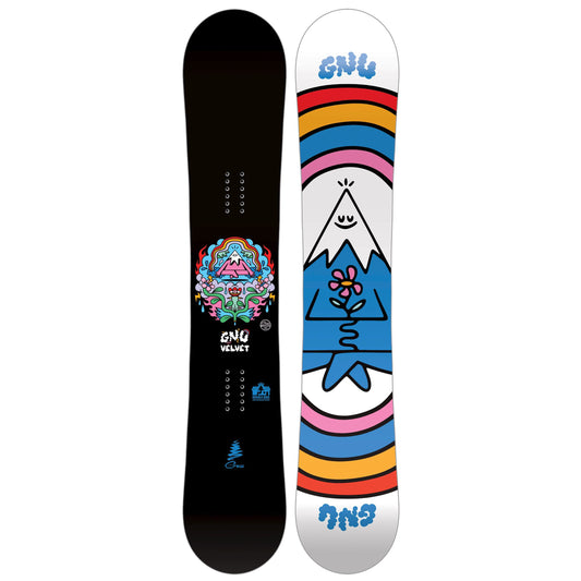 gnu velvet women’s snowboard