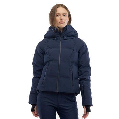halfdays georgie women’s puffer jacket-color-navy