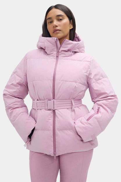 halfdays hedy belted puffer-color-ame
