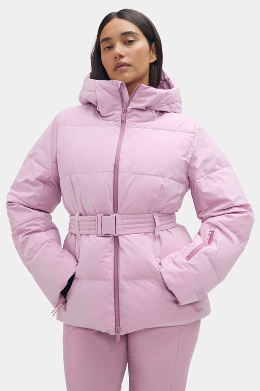 halfdays hedy belted puffer-color-ame