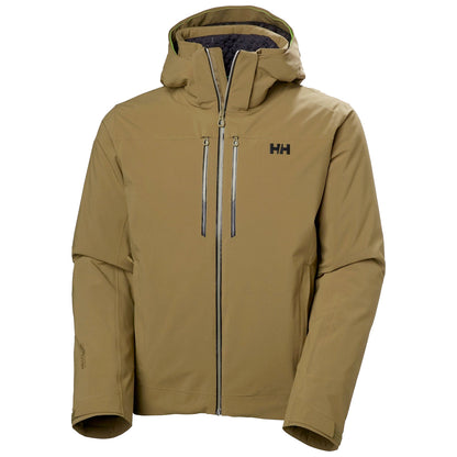 helly hansen alpha lifaloft insulated men’s jacket-color-sepia