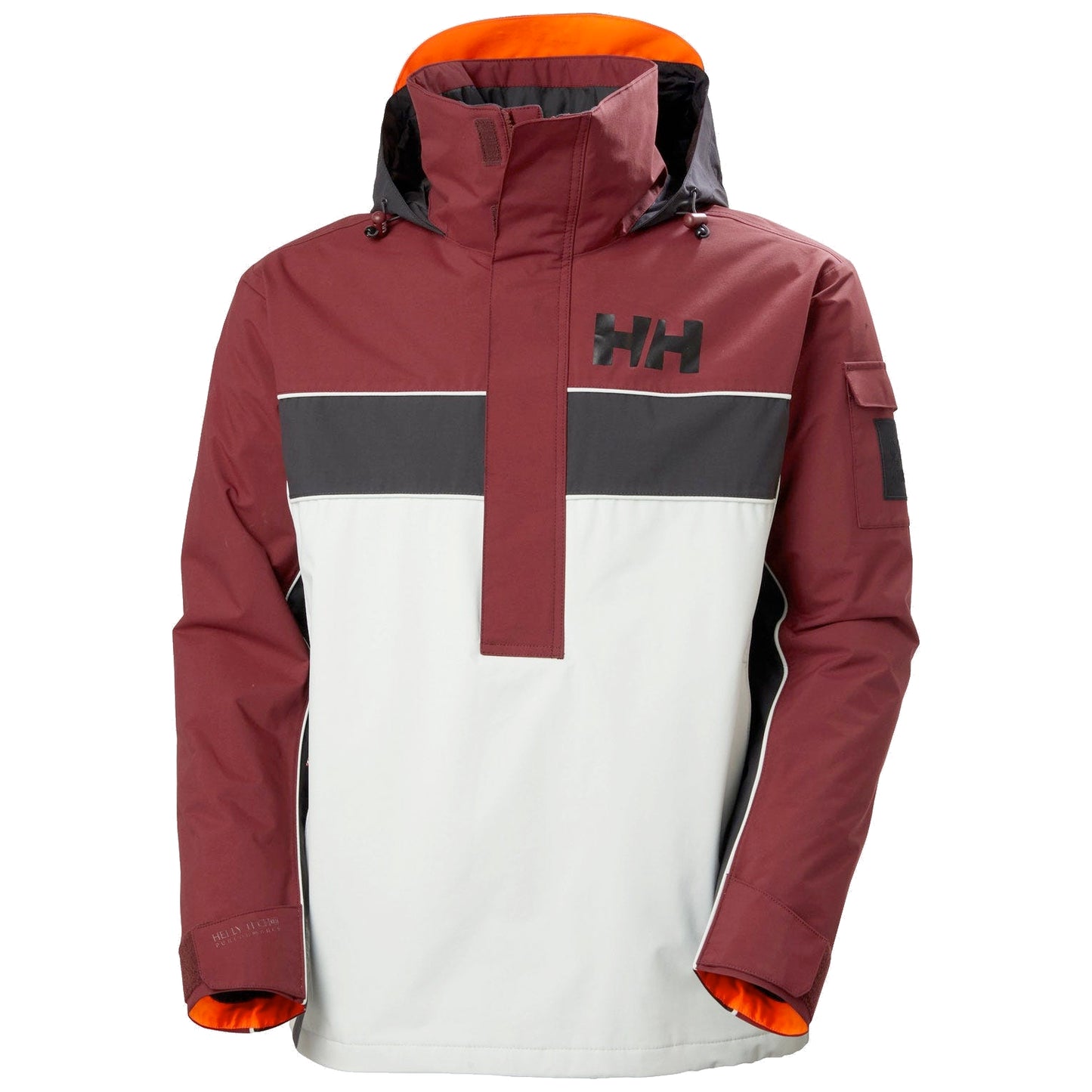helly hansen ullr d insulated anorak-color-mars red