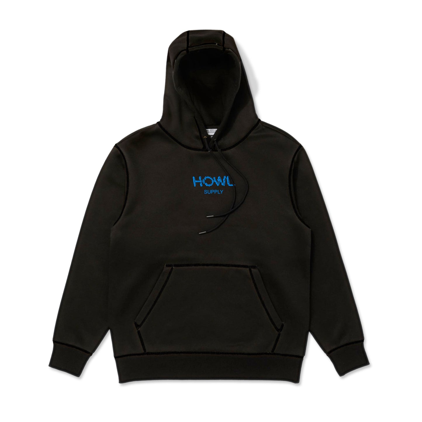 howl dwr logo hoodie-color-black