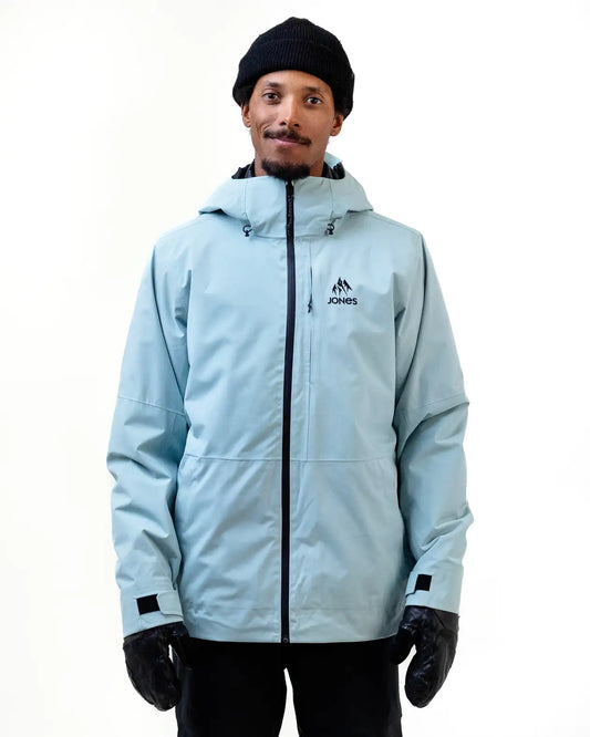 jones mtn surf recycled men’s jacket-color-arctic blue