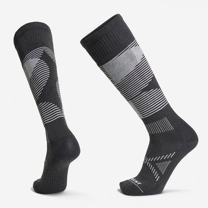 le bent targeted cushion shred snow sock-color-black