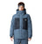 mountain hardwear first tracks men’s down jacket-color-moon blue, blac