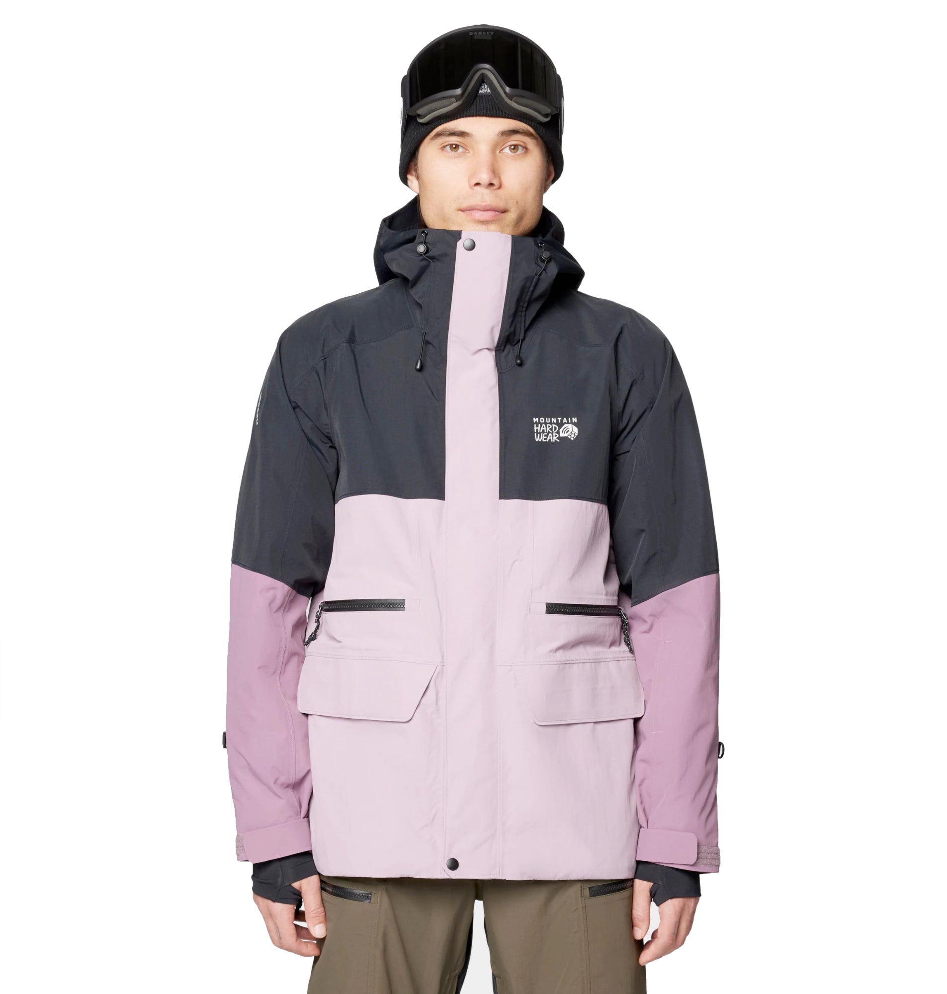 mountain hardwear first tracks men’s jacket-color-daze, dark daze