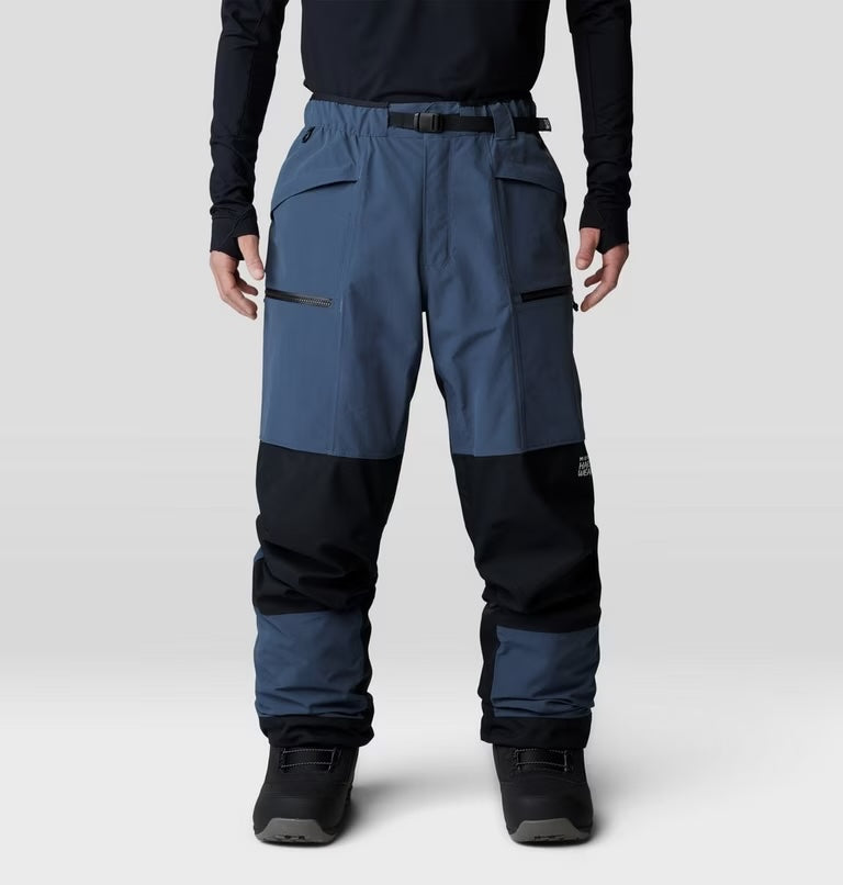 mountain hardwear first tracks men’s pants-color-moon bluelmxl