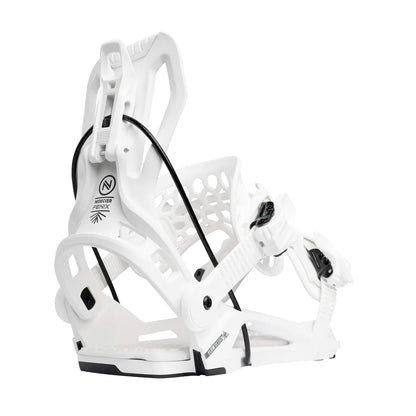 nidecker flow fenix snowboard bindings 2026-color-white