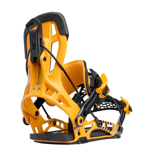 nidecker flow nx2 hybrid snowboard bindings 2026-color-mango