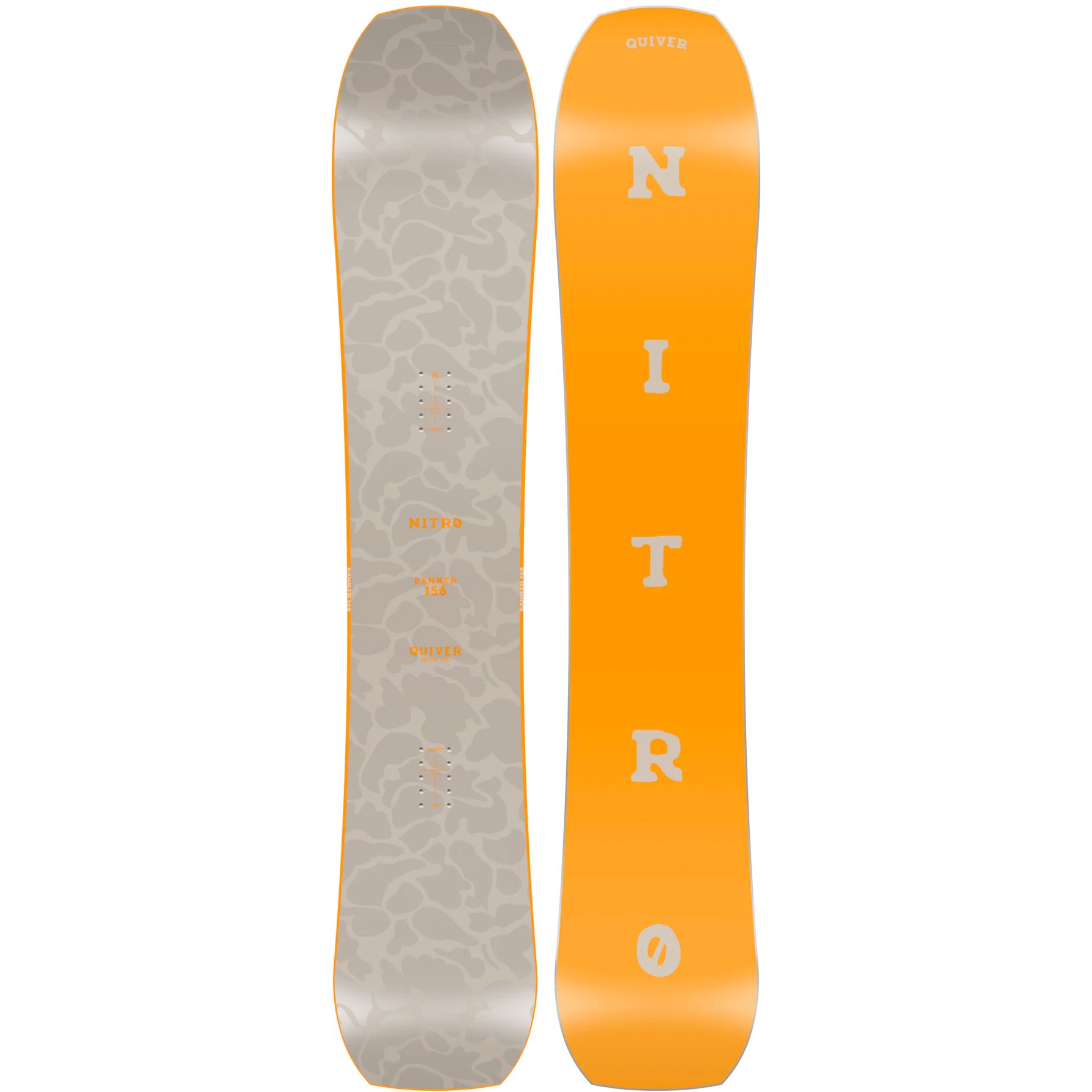 nitro banker men’s snowboard