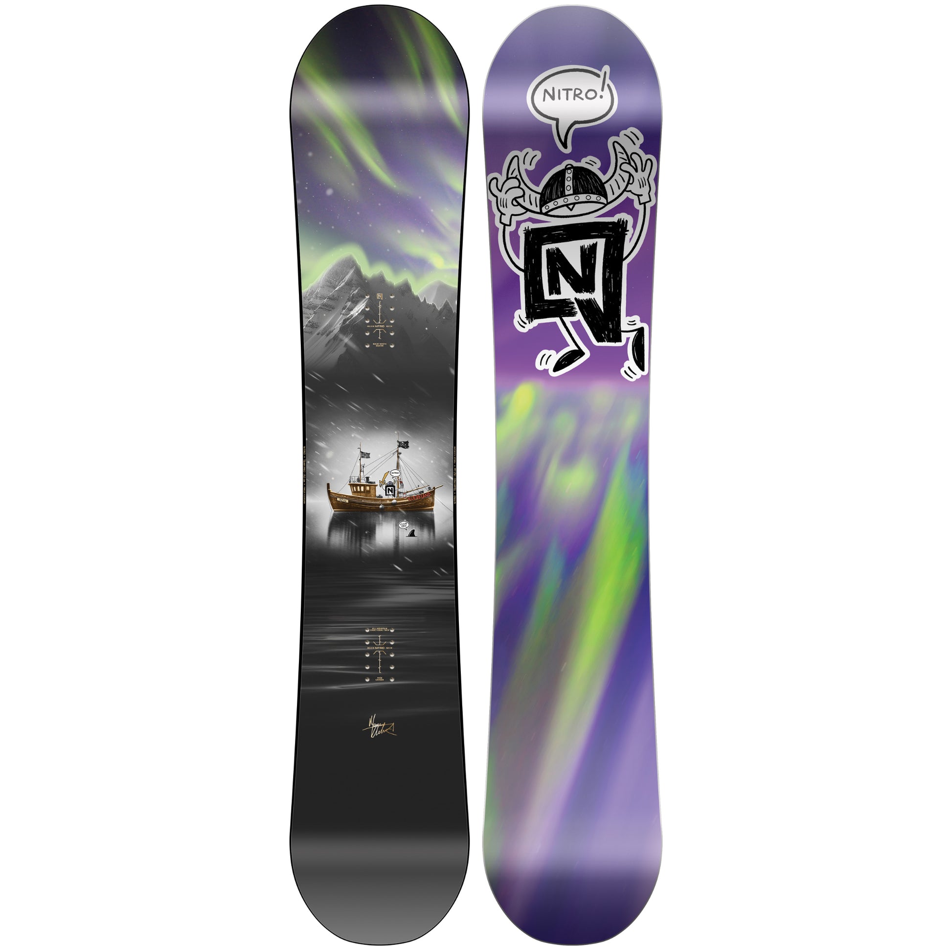 nitro team pro x marcus kleveland men’s snowboard