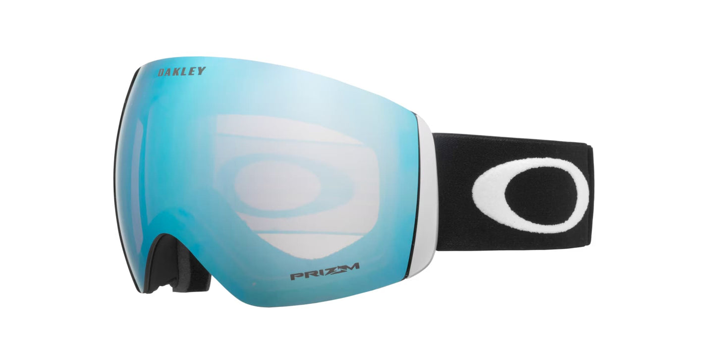 oakley flight deck l snow goggles-color-matte black-prizm sapphire iridium