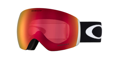 oakley flight deck l snow goggles-color-matte white -prizim torch