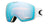 oakley flight deck l snow goggles-color-matte white-prizm snow sapphire irid