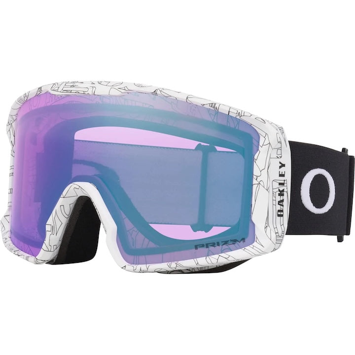oakley line miner l goggles-color-wt ghosttxt w/prizmid