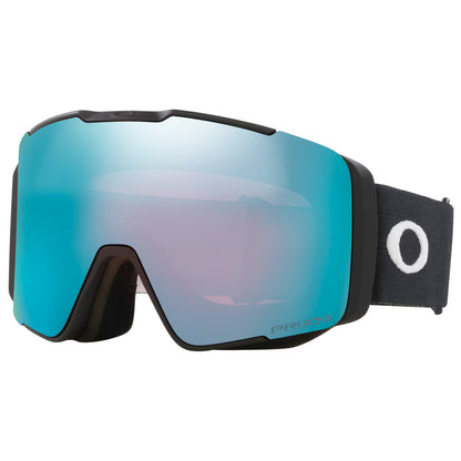 oakley line miner pro l goggles-color-matte black/ prizm sapphire +  prizm torchmatte black/ prizm sapphire + prizm iced